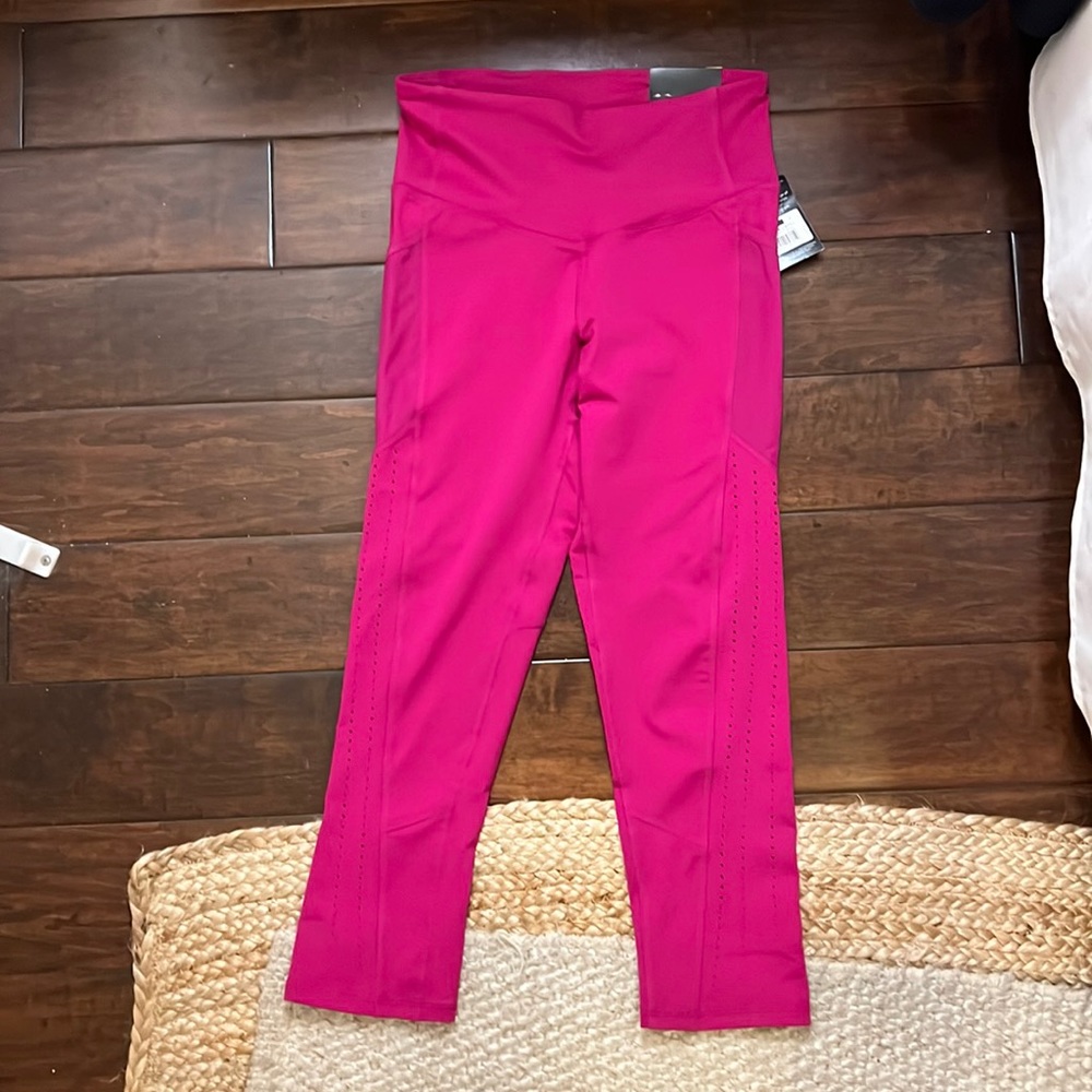 Target new capris pink leggings, size small (matching sports bra available)